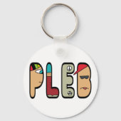 Pleb キーホルダー (裏面)