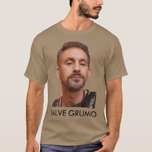 Plebs Landlord Salve Grumio Quote Plain Background Tシャツ (正面)