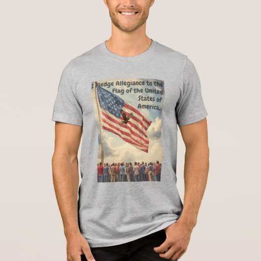 Pledge Allegiance トライブレンドＴシャツ (正面)