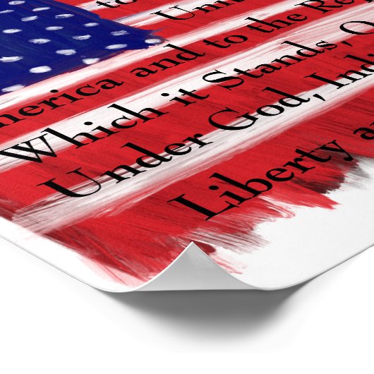 Pledge Of Allegiance ポスター (角)