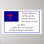 Pledge to the Christian Flag ポスター (正面)