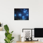 Pleiades Poster Landscape 20" x 16" ポスター (ホームオフィス)