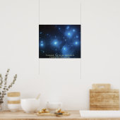 Pleiades Poster Landscape 20" x 16" ポスター (キッチン)