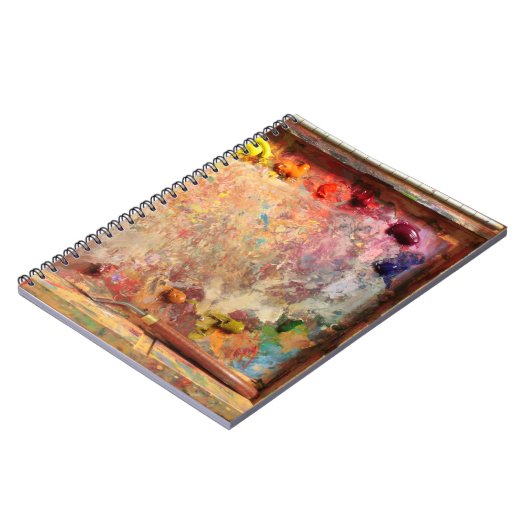 Pleinの空気絵画の芸術家のパレットジャーナル ノートブック (左側)