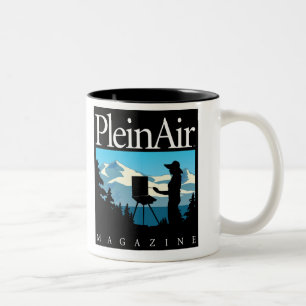 PleinAirの雑誌アイコンマグ ツートーンマグカップ