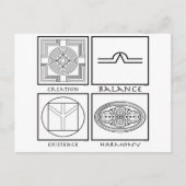 Plejaren記号 ポストカード (正面)