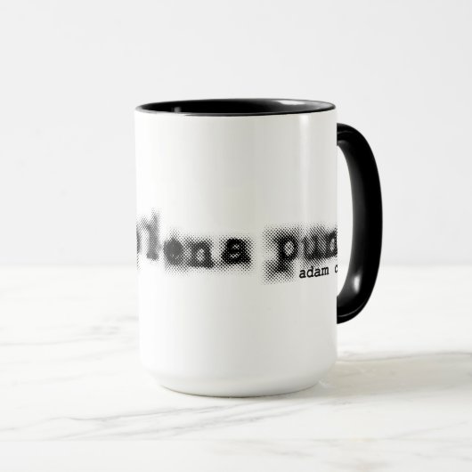 Plena Punk Puerto Rican Art マグカップ (正面右)