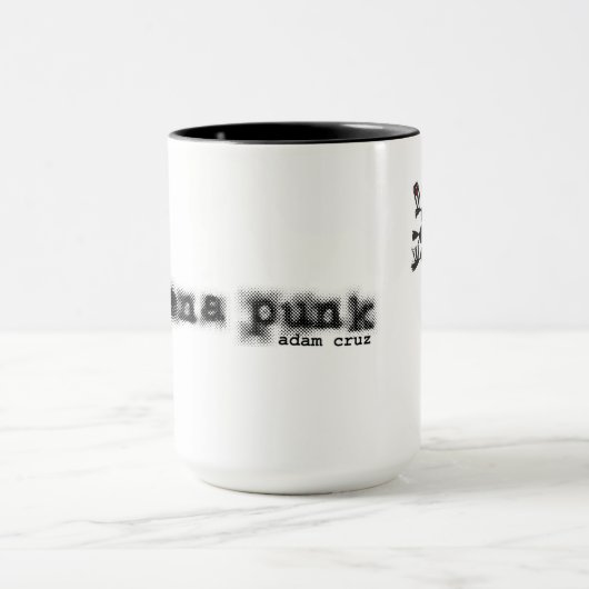 Plena Punk Puerto Rican Art マグカップ (中央)