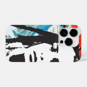 Plena Punk Puerto Rican Art iPhoneケース (裏面横)