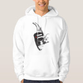 Plena Punk Puerto Rican Art Men's Pullover Hoodie パーカ (正面)