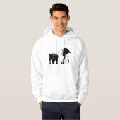 Plena Punk Puerto Rican Art Men's Pullover Hoodie パーカ (正面フル)