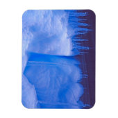 Pleneau Iceberg墓地、南極：青 マグネット (縦)