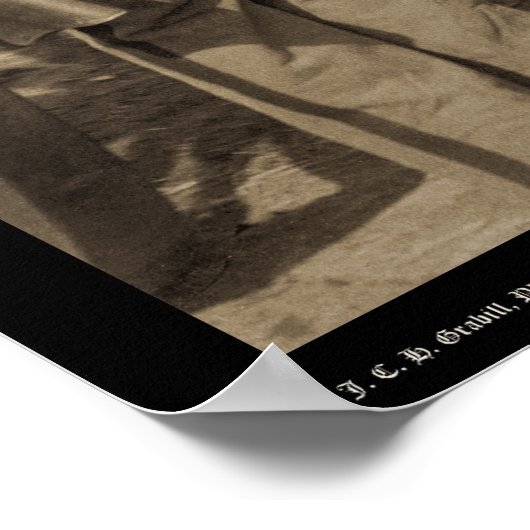 Plenty Horses Oglala Indian SD 1891 ポスター (角)