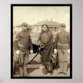 Plenty Horses Oglala Indian SD 1891 ポスター (正面)