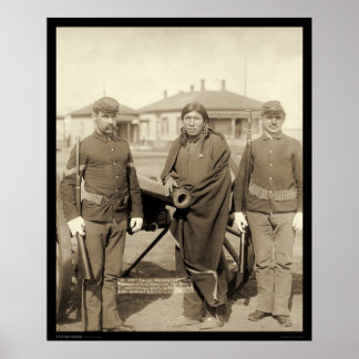 Plenty Horses Oglala Indian SD 1891 ポスター