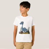 Plesiosaurusはワイシャツをからかいます Tシャツ (正面フル)