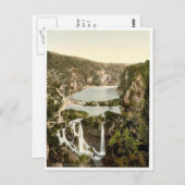 Pletvicerseen (すなわち、Plitvice Lake)、Ermitensee、C ポストカード (正面/裏面)