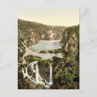 Pletvicerseen (すなわち、Plitvice Lake)、Ermitensee、C ポストカード