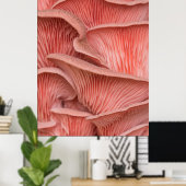 pleurotes roses ポスター (ホームオフィス)