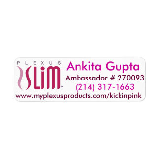 Plexusスリムメーリングラベル ラベル