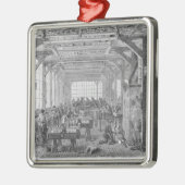 Pleyelのピアノメーカーの研修会 メタルオーナメント (左)