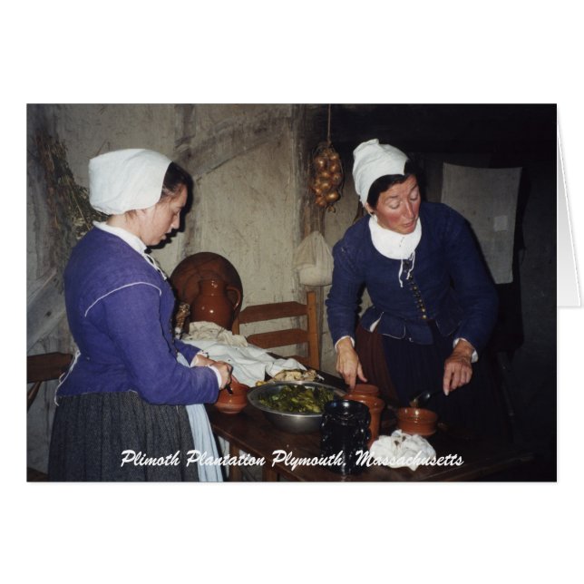 Plimothのプランテーションプリマス、マサチューセッツ (正面横)