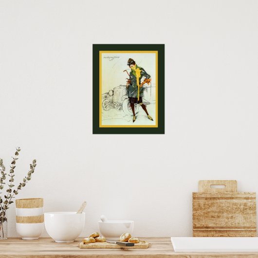 Plinio Codognato to to Fiat 509 to 広告 1926 through ポスター (キッチン)