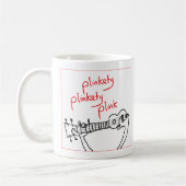Plinkety Plinkのマグ コーヒーマグカップ (左)