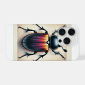 Plinthocoelium Beetle 160724IREF234 - Watercolor iPhoneケース (裏面横)