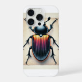 Plinthocoelium Beetle 160724IREF234 - Watercolor iPhoneケース (裏面)