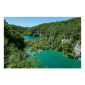 Plitvice Lakes Croatia ポスター (正面)