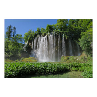 Plitvice Lakes Croatia ポスター