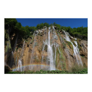 Plitvice Lakes Croatia ポスター