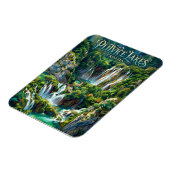 Plitvice Lakes Croatia マグネット (左側)