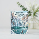 Plitvice Lakes National Park Croatia ポストカード (スタンド正面)