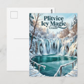 Plitvice Lakes National Park Croatia ポストカード (正面/裏面)