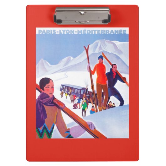 PLMの鉄道の昇進ポスター クリップボード (正面)