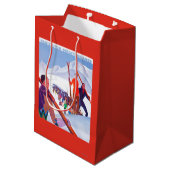 PLMの鉄道の昇進ポスター ミディアムペーパーバッグ (裏面アングル)