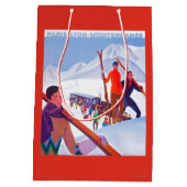 PLMの鉄道の昇進ポスター ミディアムペーパーバッグ (裏面)