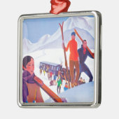 PLMの鉄道の昇進ポスター メタルオーナメント (左)