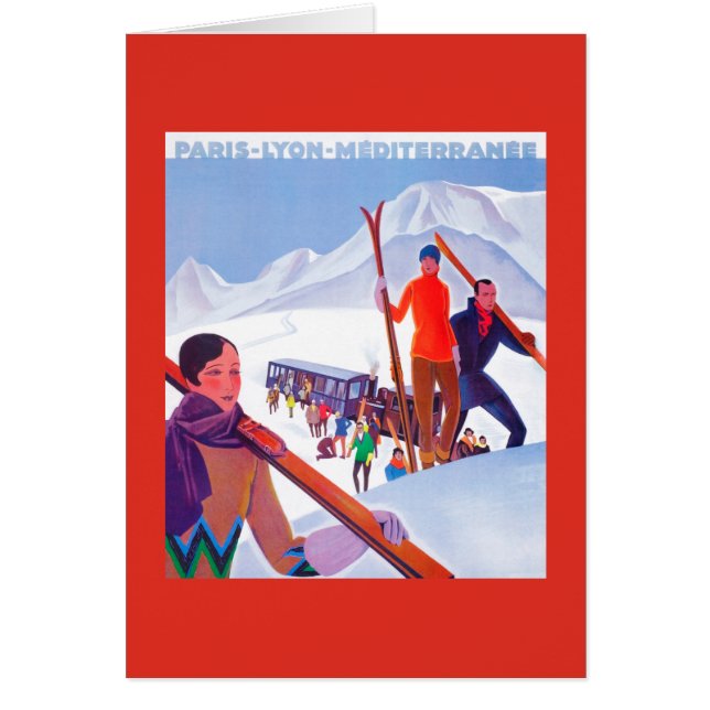 PLM鉄道宣伝ポスター (正面)