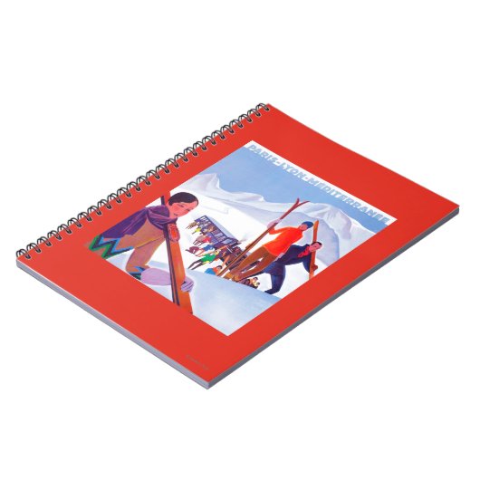 PLM鉄道宣伝ポスター ノートブック (左側)