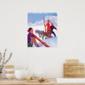 PLM鉄道宣伝ポスター ポスター (キッチン)