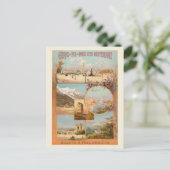 PLM Paris Marseille France Vintage Poster 1904 ポストカード (スタンド正面)