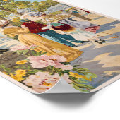 PLM Vichy France Vintage Poster 1899 ポスター (角)