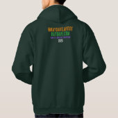 PLNTDの抽象表現主義NBPT Tシャツ (裏面)