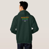 PLNTDの抽象表現主義NBPT Tシャツ (裏面フル)