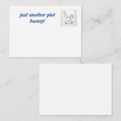 Plot Bunny by Sommer Hamilton ノートカード (正面/裏面)
