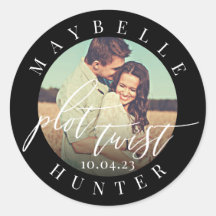 Plot Twist書道写真黒日付を保存