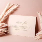 Plot Twist モダン Writhlミニマル & Photo セーブザデート